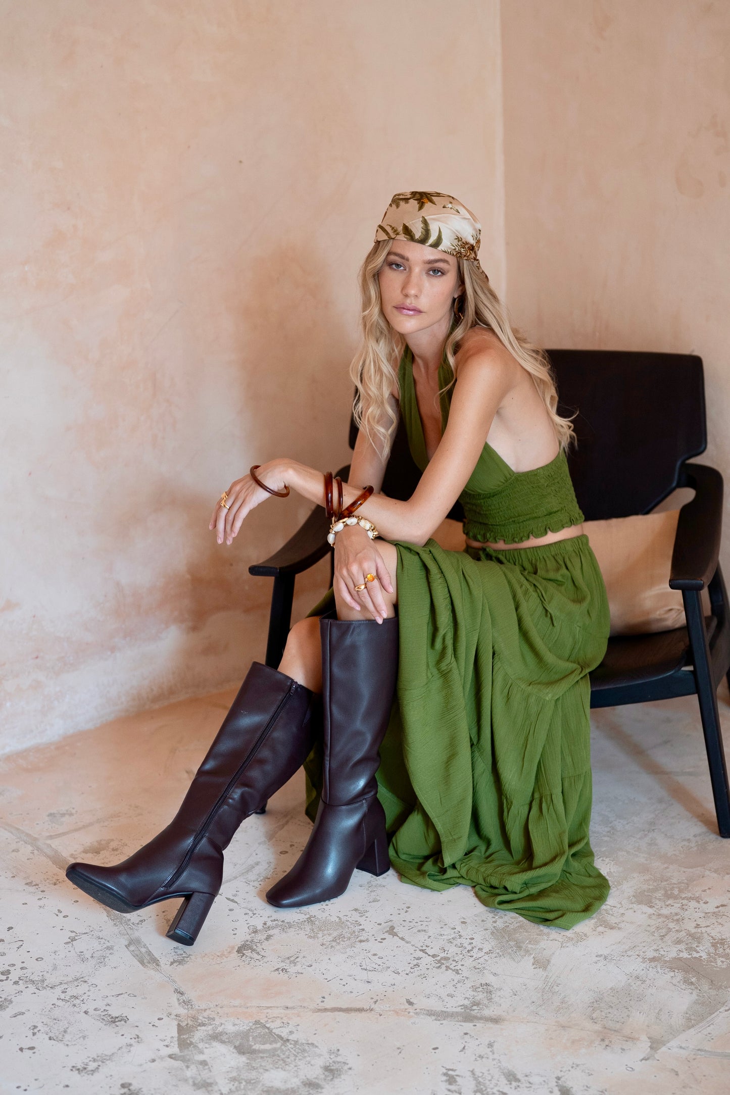 The Palm Muse Scarf