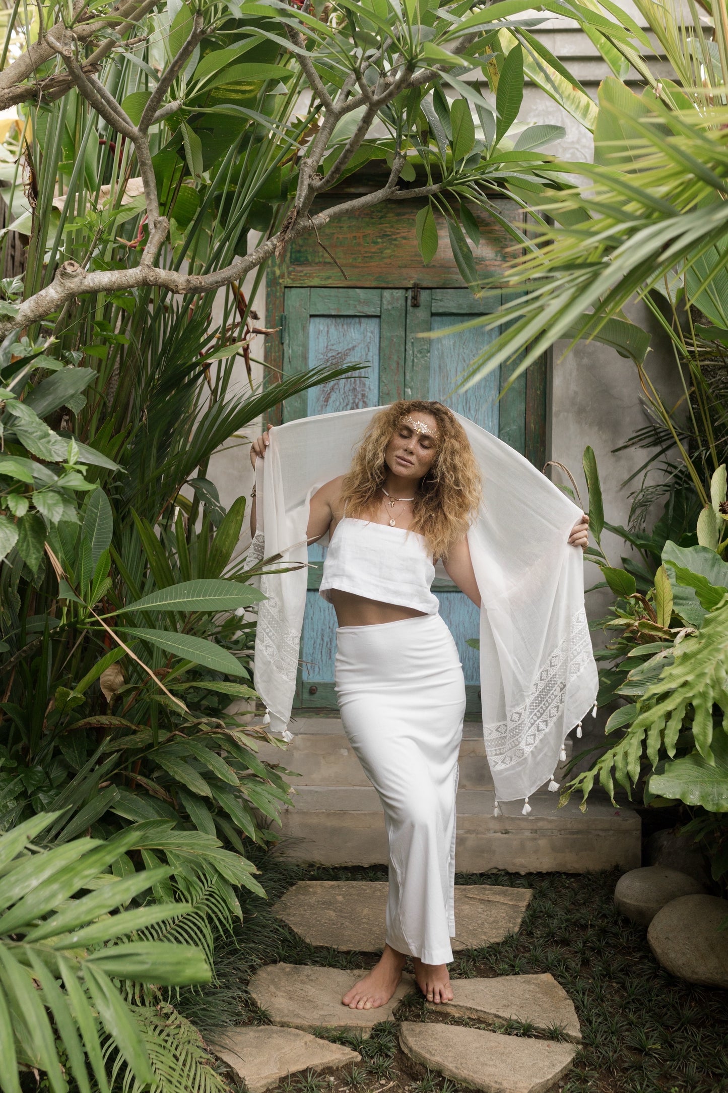 Ivy Skirt - White