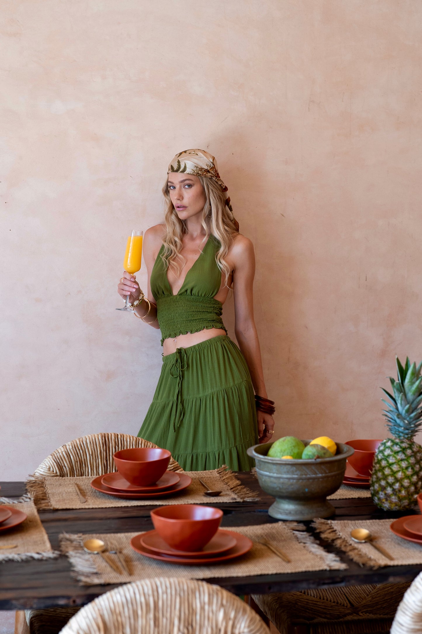 The Palm Muse Scarf