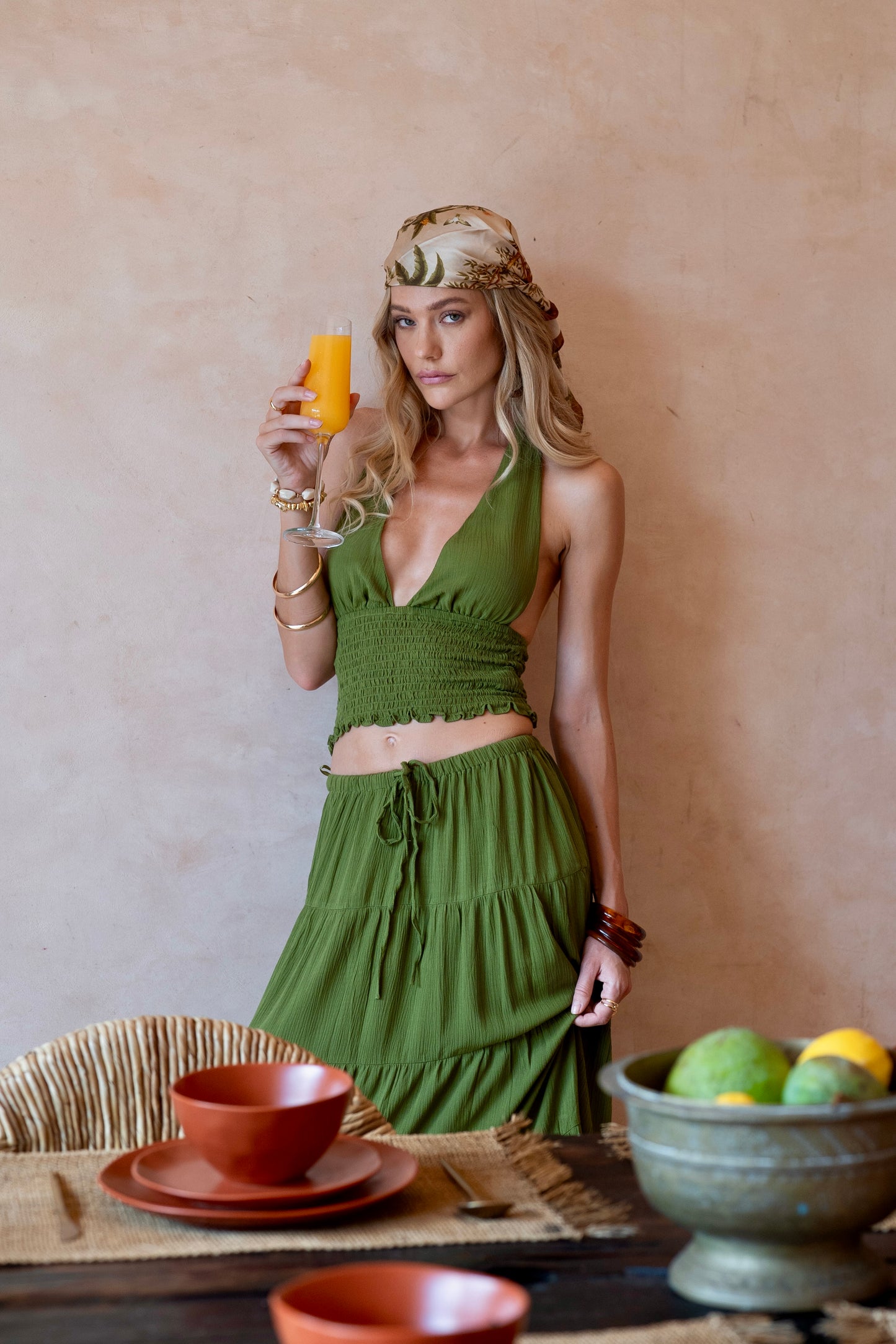 The Palm Muse Scarf