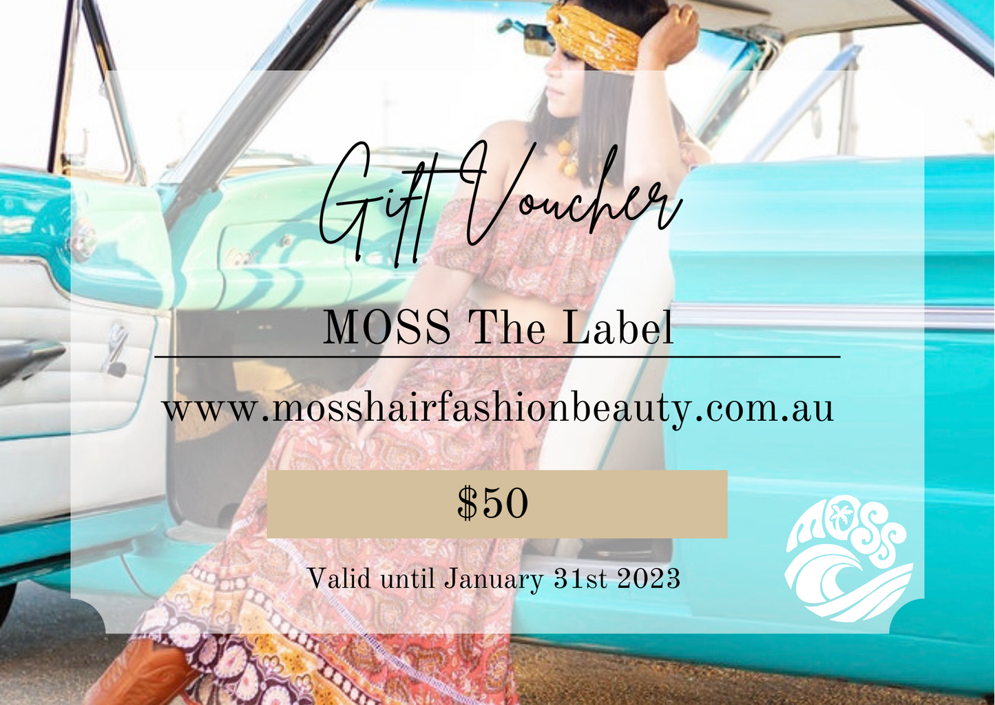 MOSS The Label Gift Voucher