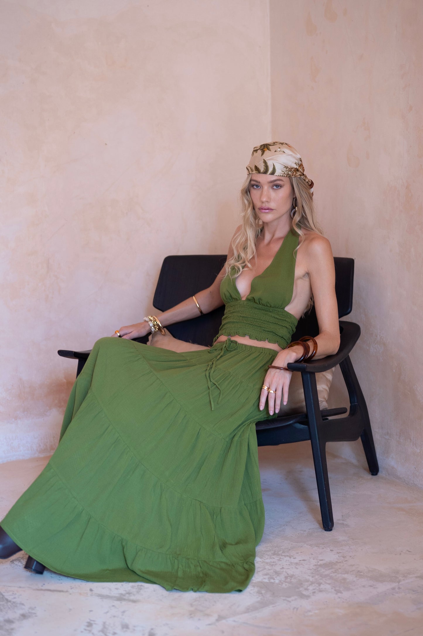 Camille Top - Olive