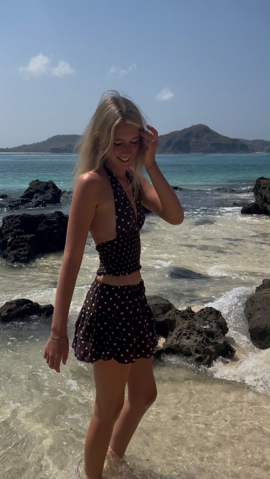 Camille Frill Skorts - Polkadot Cocoa