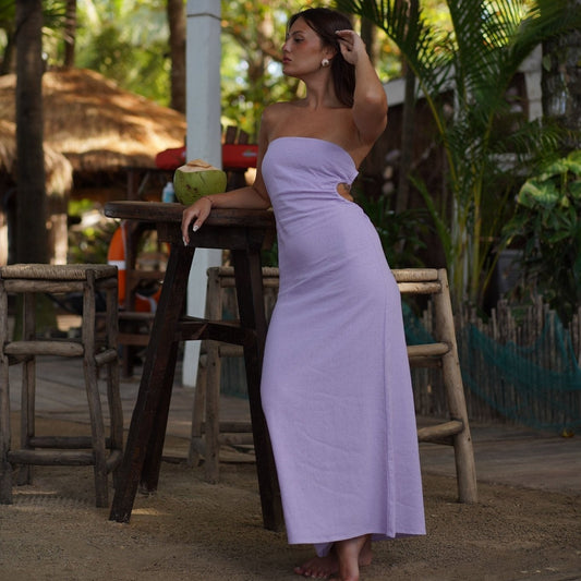 Fantasy Dress - Lilac - MOSS The Label Dress